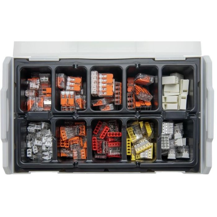 Wago Verbindungsklemmen Set L-BOXX® Mini Serie 221. 2273. 224 1 Wago Verbindungsklemmen Set L-BOXX® Mini Serie 221. 2273. 224 1