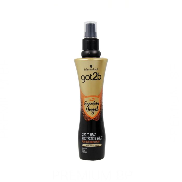 GOT2B Guardian Angel Spray Protector Térmico para Cabello, Protege hasta 220ºC, Fortalece y da Brillo, 200 ml GOT2B Guardian Angel Spray Protector Térmico para Cabello, Protege hasta 220ºC, Fortalece y da Brillo, 200 ml