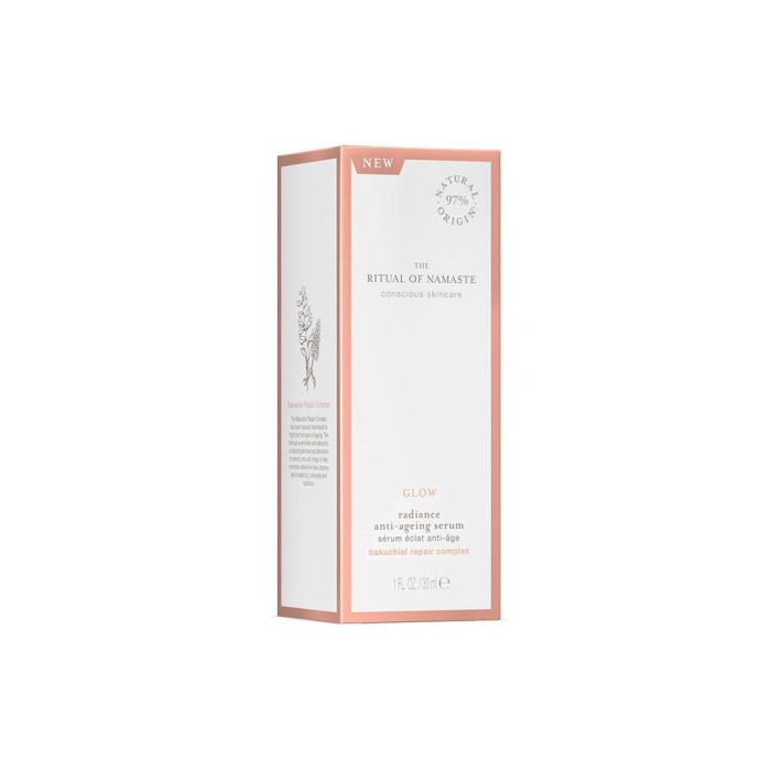 Rituals THE RITUAL OF NAMASTE glow anti-ageing serum 30 ml, Sérum Anti-Edad Iluminador con Bakuchiol para Todo Tipo de Piel