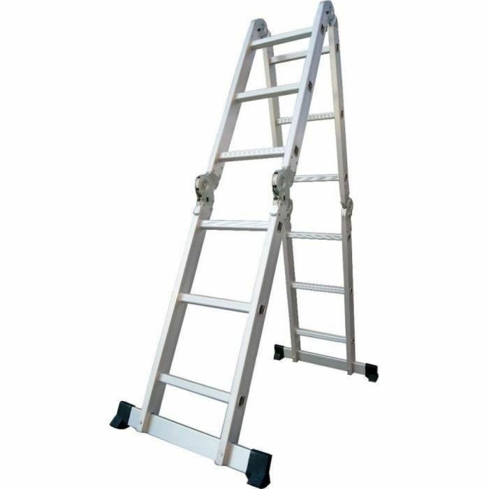 Escalera telescópica Fieldmann FZZ 4107 Gris 0 Escalera telescópica Fieldmann FZZ 4107 Gris 0