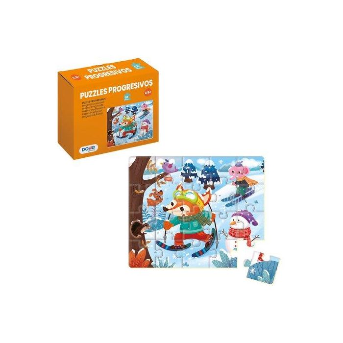 Puzle Dohe Educa Progresivo 20 Piezas + 30 Meses