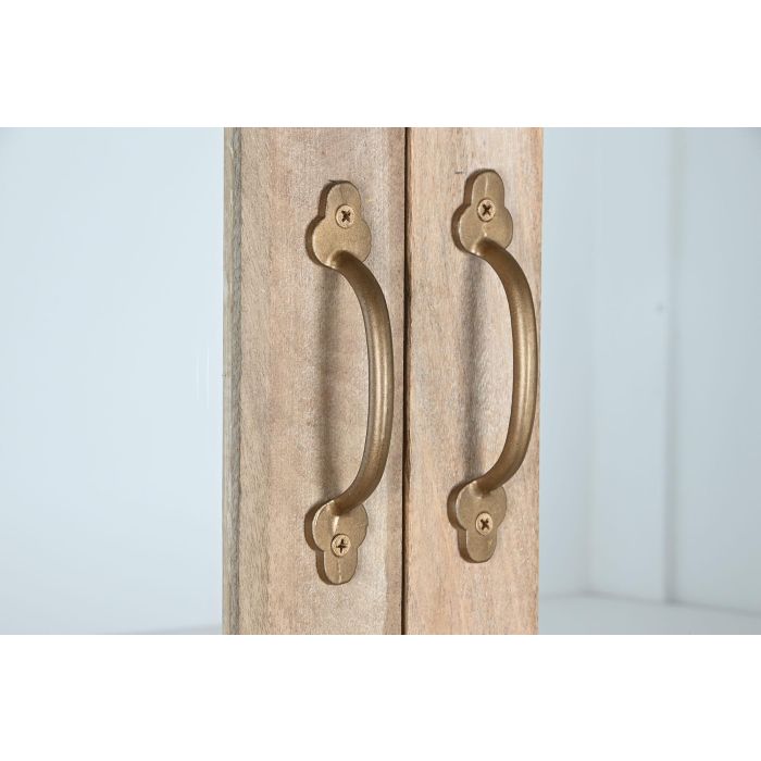 DKD Home Decor Vitrina Toscana Blanco Natural 120 x 50 x 205 cm 1 DKD Home Decor Vitrina Toscana Blanco Natural 120 x 50 x 205 cm 1