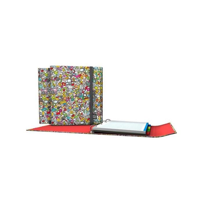 Grafoplás Carpeplús Anillas 4D25 mm Recambio 100H 5x5 Ic3.Forrado Icons Grafoplás Carpeplús Anillas 4D25 mm Recambio 100H 5x5 Ic3.Forrado Icons
