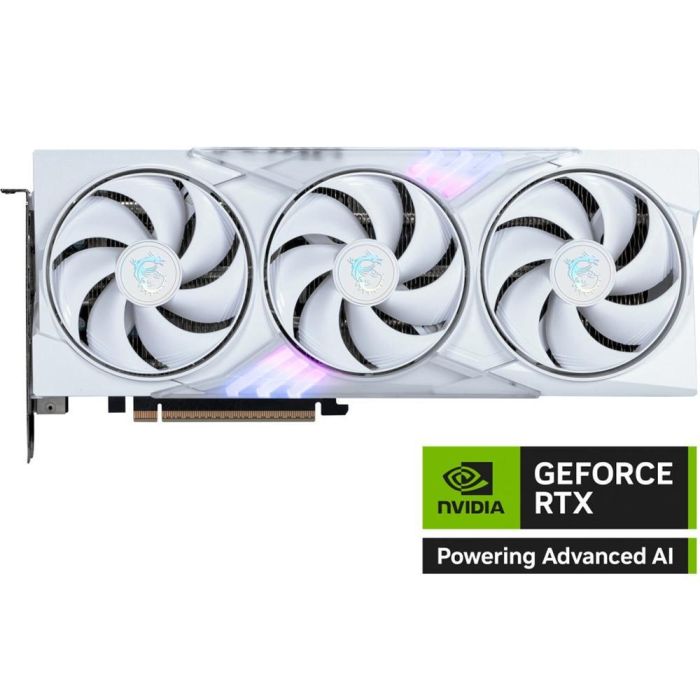 MSI GAMING GeForce RTX 5060 TI 16G TRIO OC WHITE NVIDIA 16 GB GDDR7 MSI GAMING GeForce RTX 5060 TI 16G TRIO OC WHITE NVIDIA 16 GB GDDR7