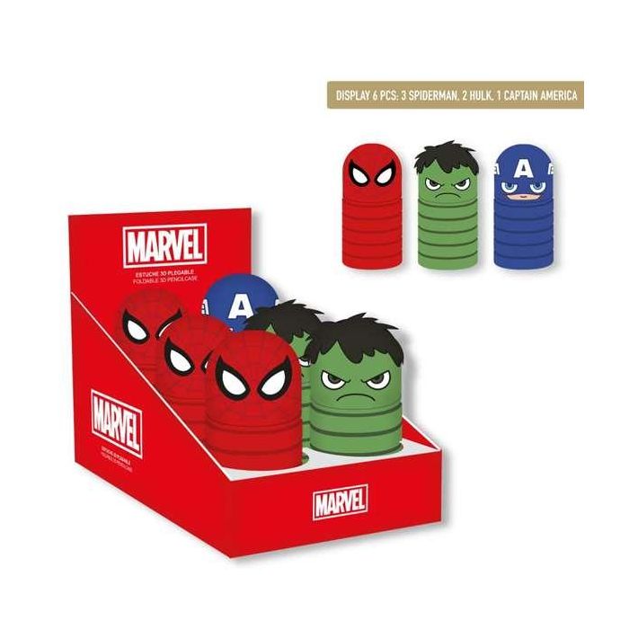 Estuche portatodo silicona avengers t.unica 1 Estuche portatodo silicona avengers t.unica 1