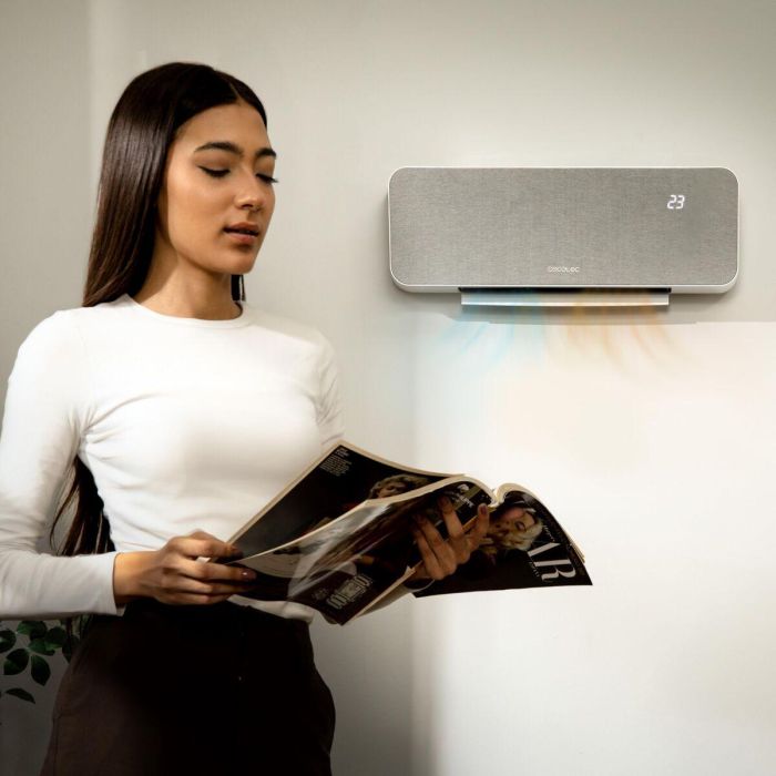 Calefactor Split Cerámico de Pared Cecotec ReadyWarm 3000 2000 W Beige 4