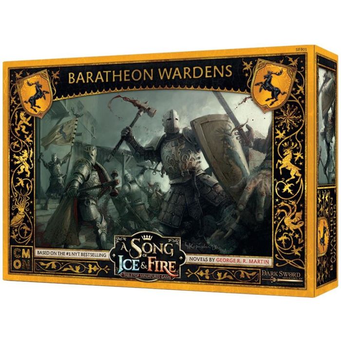 Asmodee Guardianes Baratheon Canción de Hielo y Fuego Juego de Miniaturas CMON Español