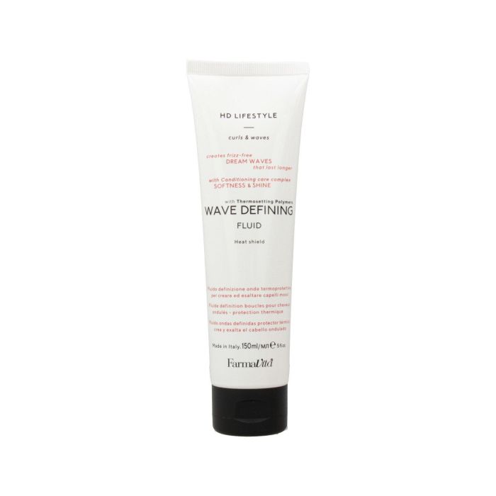 Farmavita Hd Life Style Wave Defining Fluid 150ml - Fluido para Definir Ondas, Rizos, Volumen y Brillo, Anti-Encrespamiento