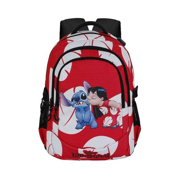 Karactermania Mochila Lilo y Stitch Run. Plus FAN K 44x34x21 cm Ripstop Roja Gran Capacidad 1 Karactermania Mochila Lilo y Stitch Run. Plus FAN K 44x34x21 cm Ripstop Roja Gran Capacidad 1