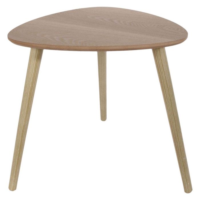 Home Deco Factory Juego 2 Mesas Nido Triangulares Essentiel Con Tres Patas Medidas 48x48cm H.45cm Y 33x33cm H.40cm 4