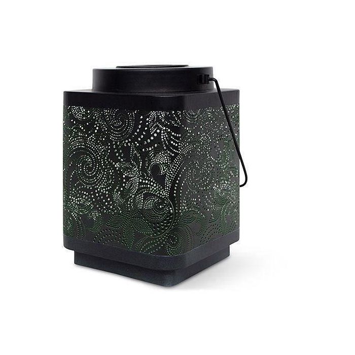 Garden ID 70703196 Linterna solar Attract, Verde, 11x11 h15 cm, con autonomía de 6 a 8 horas Garden ID 70703196 Linterna solar Attract, Verde, 11x11 h15 cm, con autonomía de 6 a 8 horas