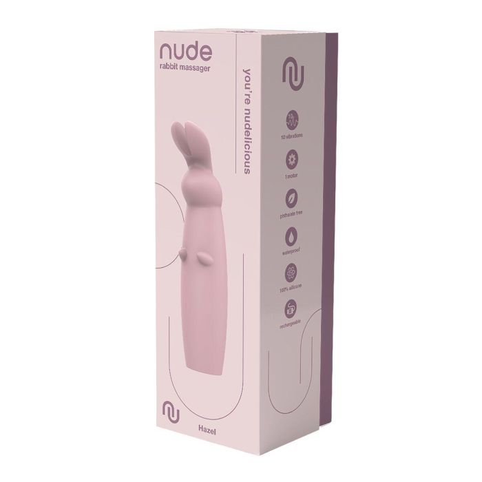 Mini Vibrador Dream Toys Nude Hazel Rabbit Rosa 8 Mini Vibrador Dream Toys Nude Hazel Rabbit Rosa 8
