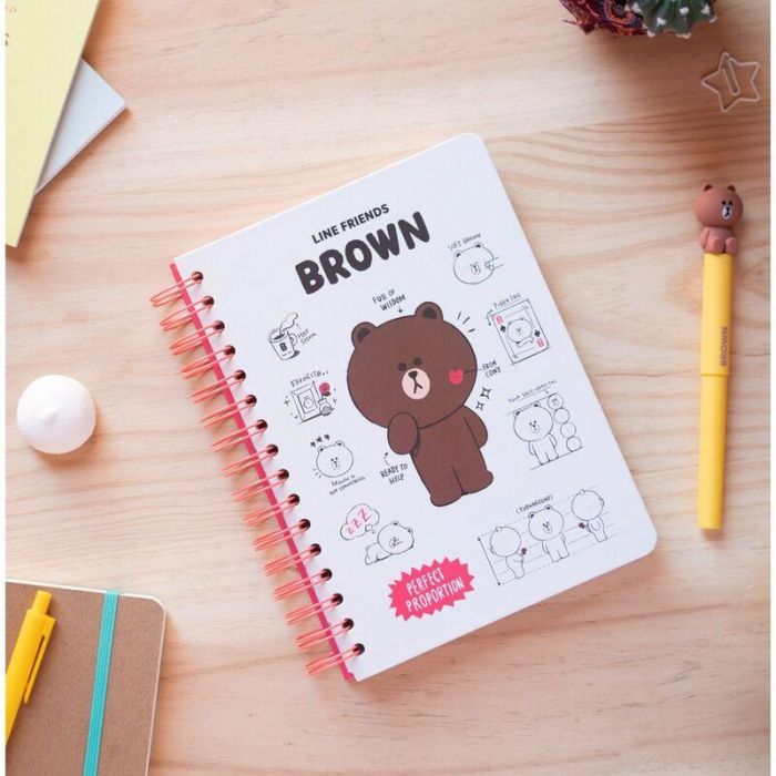 Cuaderno A5 Line Friends 3 Cuaderno A5 Line Friends 3