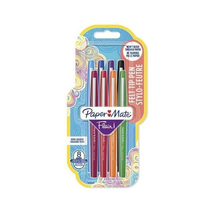 PAPER MATE Faserschreiber Flair 8er Candy Pop M 0.7 mm Blister 0 PAPER MATE Faserschreiber Flair 8er Candy Pop M 0.7 mm Blister 0