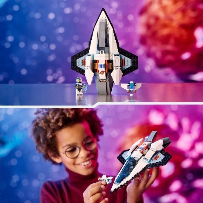 LEGO 60430 City Nave Espacial Interestelar, Juguete Espacial para Niños 6+ Años, Set Construcción Creativo con Minifiguras 4 LEGO 60430 City Nave Espacial Interestelar, Juguete Espacial para Niños 6+ Años, Set Construcción Creativo con Minifiguras 4