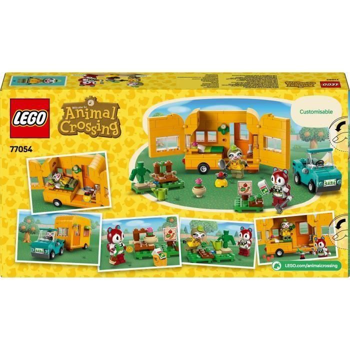 Lego Caravana de Gandulio y Tienda de Jardinería Animal Crossing Edad 7+ años 5