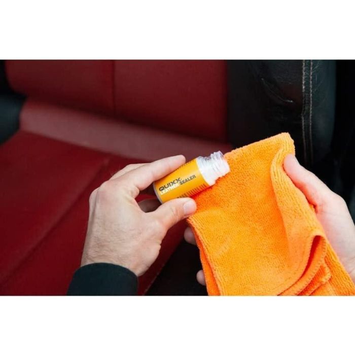 Quixx QQ10259 Kit Reparación Cuero y Vinilo para Asientos Volante y Tableros Coche DIY - Elimina Rasguños Agujeros Grietas Negro 7 Quixx QQ10259 Kit Reparación Cuero y Vinilo para Asientos Volante y Tableros Coche DIY - Elimina Rasguños Agujeros Grietas Negro 7
