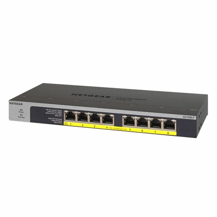 Switch Netgear GS108LP-100EUS RJ-45 1 Switch Netgear GS108LP-100EUS RJ-45 1