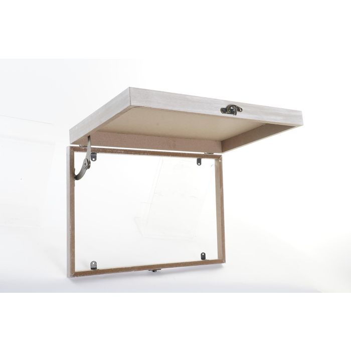 DKD Home Decor Tapa Contador Beige Rosa 46.5 x 31.5 x 6 cm (2 Unidades) MDF 2