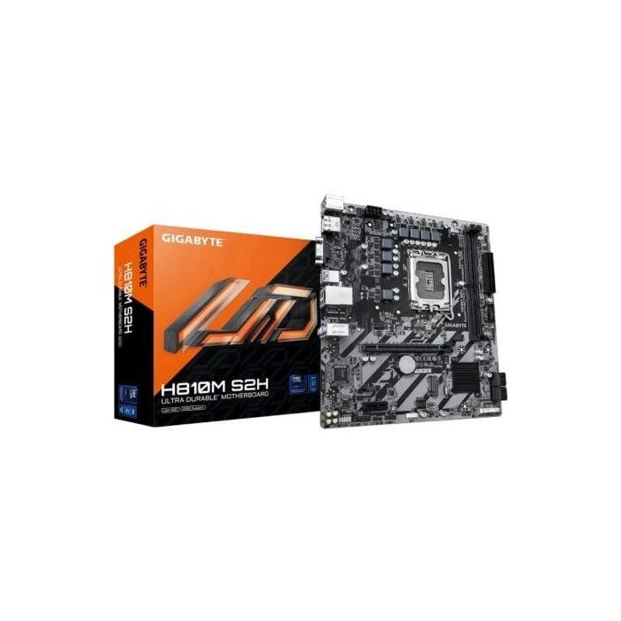 Gigabyte 9MH81MSH-00-G10 - Placa Base Micro ATX H810M S2H Socket 1851 Intel H810 DDR5 PCIe 4.0 para Core Ultra