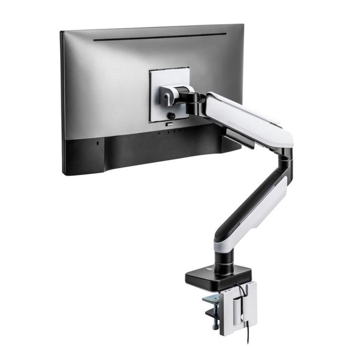Ewent Soporte Mesa EW1509 Vesa Hasta 49 Pulgadas, RGB, Ajuste Ergonómico, 20 kg, 75x75/100x100 mm, Negro Mate y Gris Claro 1 Ewent Soporte Mesa EW1509 Vesa Hasta 49 Pulgadas, RGB, Ajuste Ergonómico, 20 kg, 75x75/100x100 mm, Negro Mate y Gris Claro 1
