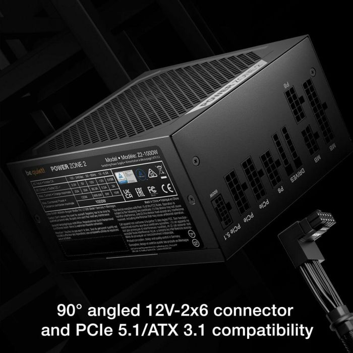 Be Quiet! Power Zone 2 1000W Fuente de Alimentación 9 Be Quiet! Power Zone 2 1000W Fuente de Alimentación 9