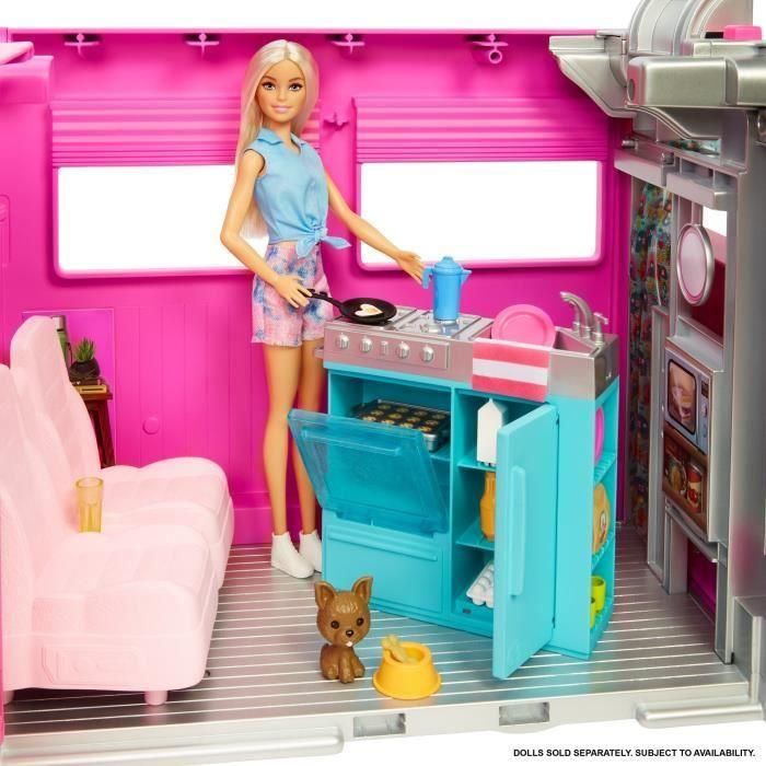 Barbie - Barbie Mega Motorhome - Accesorio para muñecas 5