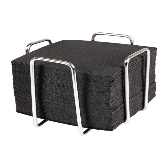 Servilletero Cromado My Bar 17.5 x 17.5 x 9.5 cm (12 Unidades) 2 Servilletero Cromado My Bar 17.5 x 17.5 x 9.5 cm (12 Unidades) 2