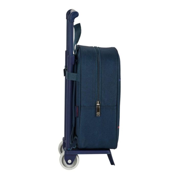 Mochila Escolar con Ruedas F.C. Barcelona Azul (22 x 28 x 10 cm) 2 Mochila Escolar con Ruedas F.C. Barcelona Azul (22 x 28 x 10 cm) 2
