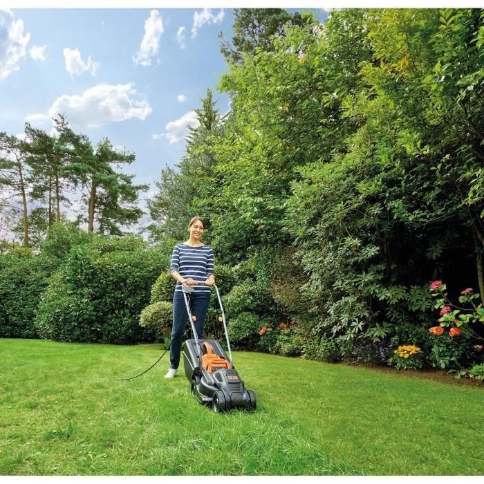 Black + Decker BEMW351 Cortacésped Eléctrico 32 cm con 1000W de Potencia 1