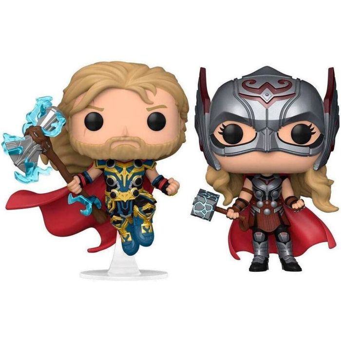 Funko Blister 2 Figuras POP Marvel Thor Love and Thunder Thor & Mighty Thor Exclusive 0 Funko Blister 2 Figuras POP Marvel Thor Love and Thunder Thor & Mighty Thor Exclusive 0
