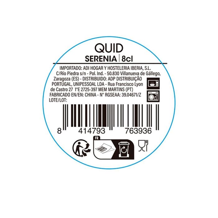 Vaso Bajo Vidrio Serenia Quid 8 cL 4 Vaso Bajo Vidrio Serenia Quid 8 cL 4
