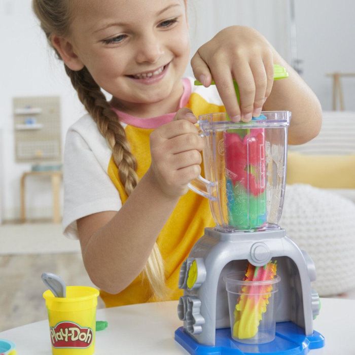 Play-Doh F9142 Licuadora de Batidos Coloridos de Juguete para Crear Frutas y Vegetales de Plastilina. Set de Comida para Niños. 15 Play-Doh F9142 Licuadora de Batidos Coloridos de Juguete para Crear Frutas y Vegetales de Plastilina. Set de Comida para Niños. 15