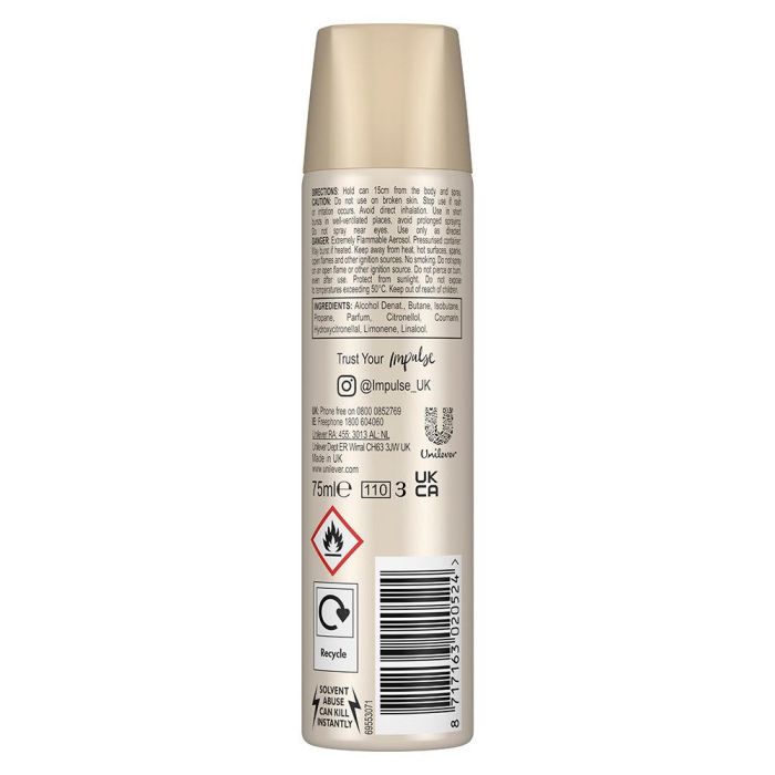 Impulse Tease Spray Corporal 75 mL 1 Impulse Tease Spray Corporal 75 mL 1