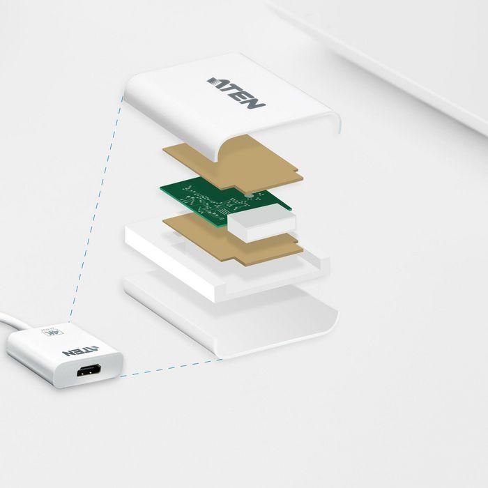 Aten 4K DisplayPort to HDMI Active Adapter 3