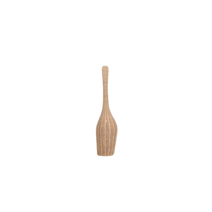 Lampara Pie Tropical DKD Home Decor Marron Claro 25 x 125 x 25 cm Lampara Pie Tropical DKD Home Decor Marron Claro 25 x 125 x 25 cm