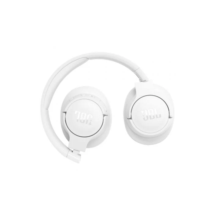 JBL Auriculares Inalámbricos Tune 770NC/ JBLT770NCWHT con Micrófono, Bluetooth 5.3, Cancelación de Ruido Adaptativa, Sonido Pure Bass, Blancos