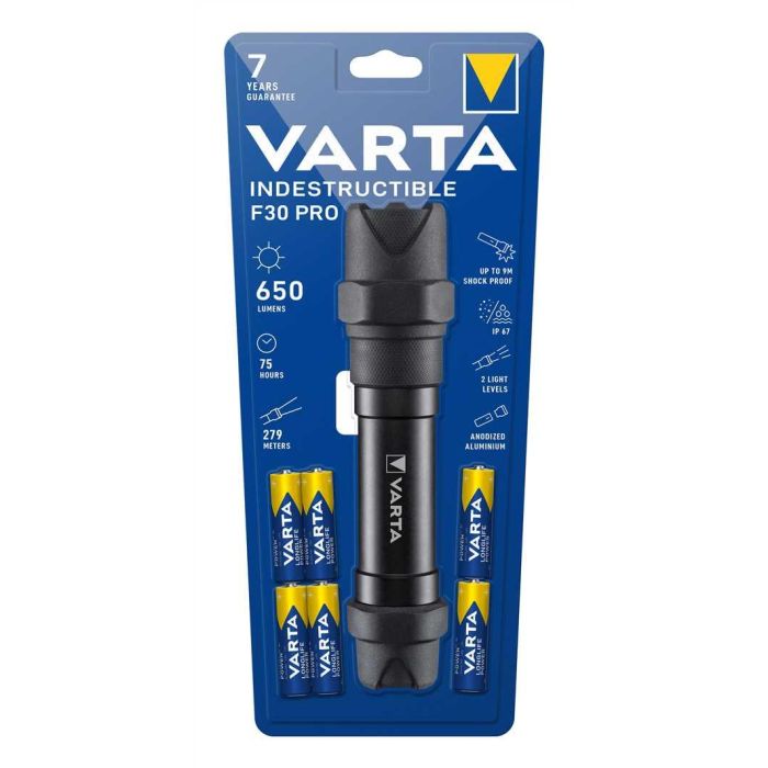 Linterna Varta 18710101421 Negro 2