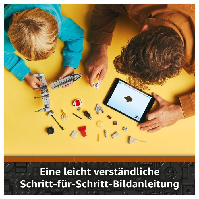 Lego Star Wars Caza Estelar N-1 de Mando y Grogu 75410 con 3 Personajes LEGO 19