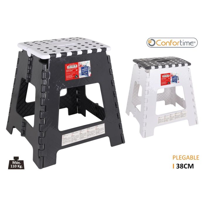 Taburete Plegable 38 cm Confortime (6 Unidades) Taburete Plegable 38 cm Confortime (6 Unidades)