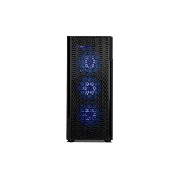 NOX Infinity Beta Semitorre PC ATX Negro con Ventana Lateral de Cristal Templado, Frontal Mesh, Soporte Gráficas 300mm y USB 3.0 3 NOX Infinity Beta Semitorre PC ATX Negro con Ventana Lateral de Cristal Templado, Frontal Mesh, Soporte Gráficas 300mm y USB 3.0 3