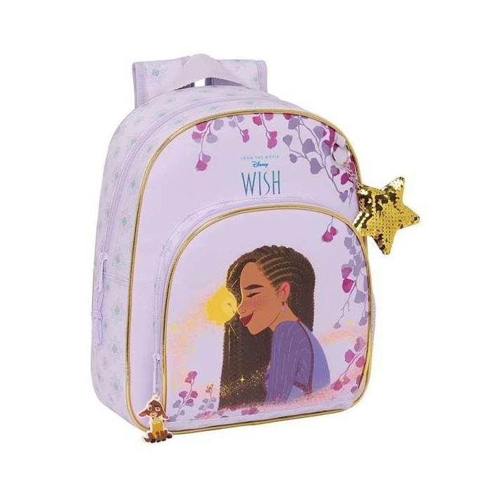 Mochila Infantil Wish Lila 28 x 34 x 10 cm