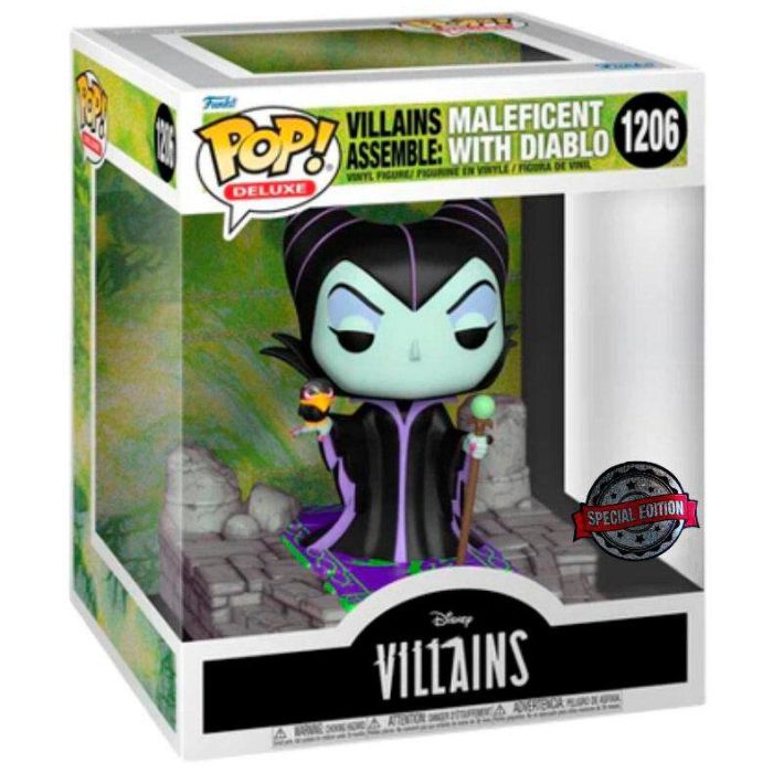 Figura POP Disney Villains Malefica Maleficent Exclusive 1