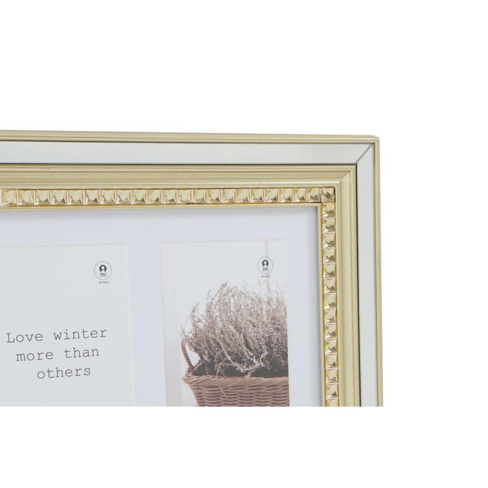 Marco Multifoto Tradicional DKD Home Decor Dorado Plateado 2 x 28.5 x 46.5 cm (2 Unidades) 1 Marco Multifoto Tradicional DKD Home Decor Dorado Plateado 2 x 28.5 x 46.5 cm (2 Unidades) 1
