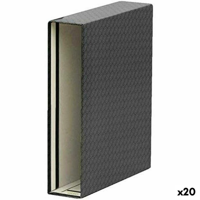 Funda para Archivador Elba Negro A4 (20 Unidades) 0 Funda para Archivador Elba Negro A4 (20 Unidades) 0