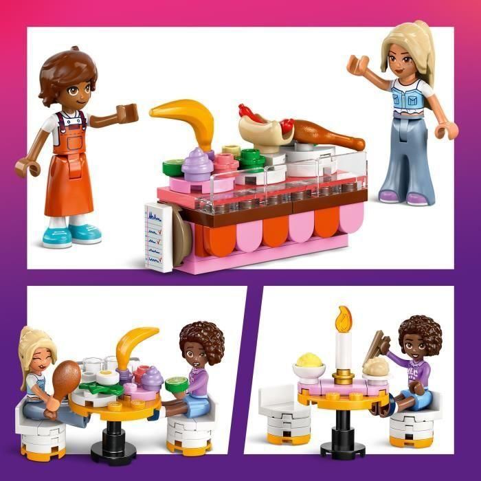 LEGO 42655 Friends Restaurante y Escuela de Cocina - Set de construcción para niñas 3