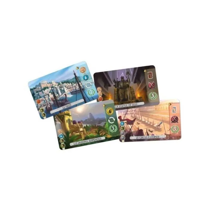 Asmodee 7 Wonders Duel Juego de mesa para 2 jugadores Idioma francés 2