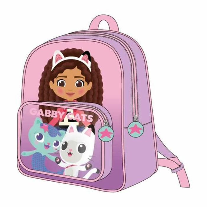 Mochila infantil gabby´s dollhouse 25.0 x 30.0 x 1.2 cm Mochila infantil gabby´s dollhouse 25.0 x 30.0 x 1.2 cm