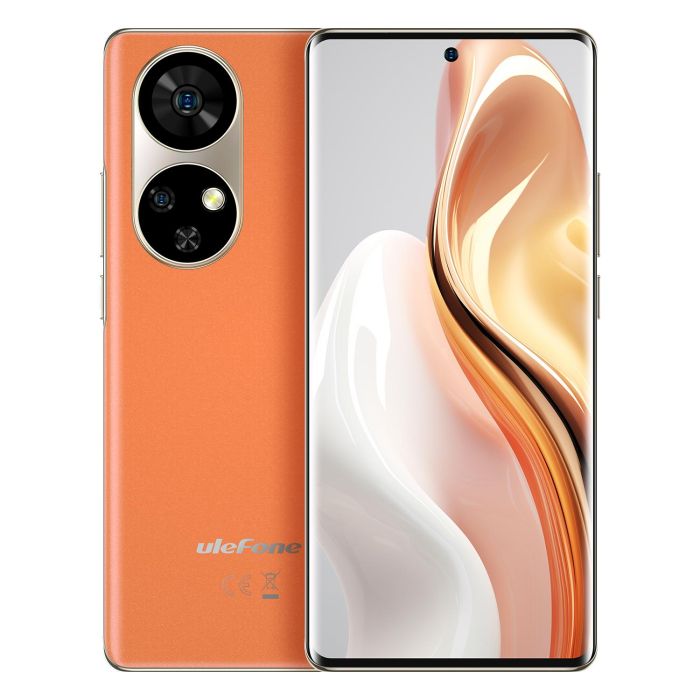 Ulefone Note 17 Pro - Smartphone Android de 12GB RAM y 256GB de Almacenamiento, Conectividad 4G y Doble SIM, Color Amber Orange