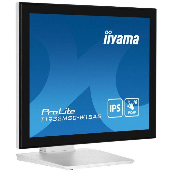 iiyama ProLite T1932MSC-W1SAG pantalla para PC 48,3 cm (19") 1280 x 1024 Pixeles Full HD LED Pantalla táctil Mesa Blanco 2 iiyama ProLite T1932MSC-W1SAG pantalla para PC 48,3 cm (19") 1280 x 1024 Pixeles Full HD LED Pantalla táctil Mesa Blanco 2